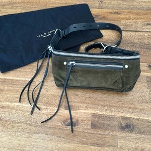Rag & Bone Suede Fanny Pack